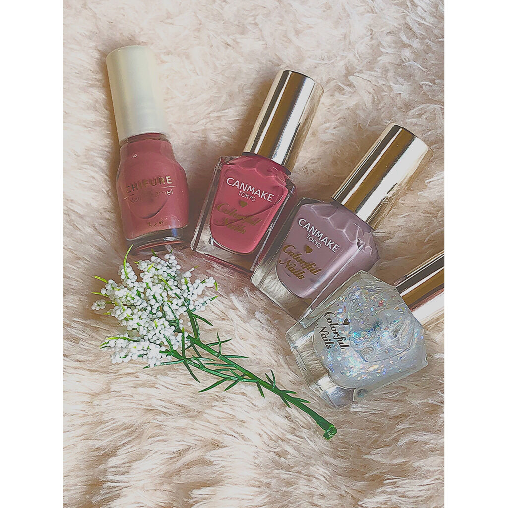カラフルネイルズ/キャンメイク/マニキュアを使ったクチコミ（2枚目）