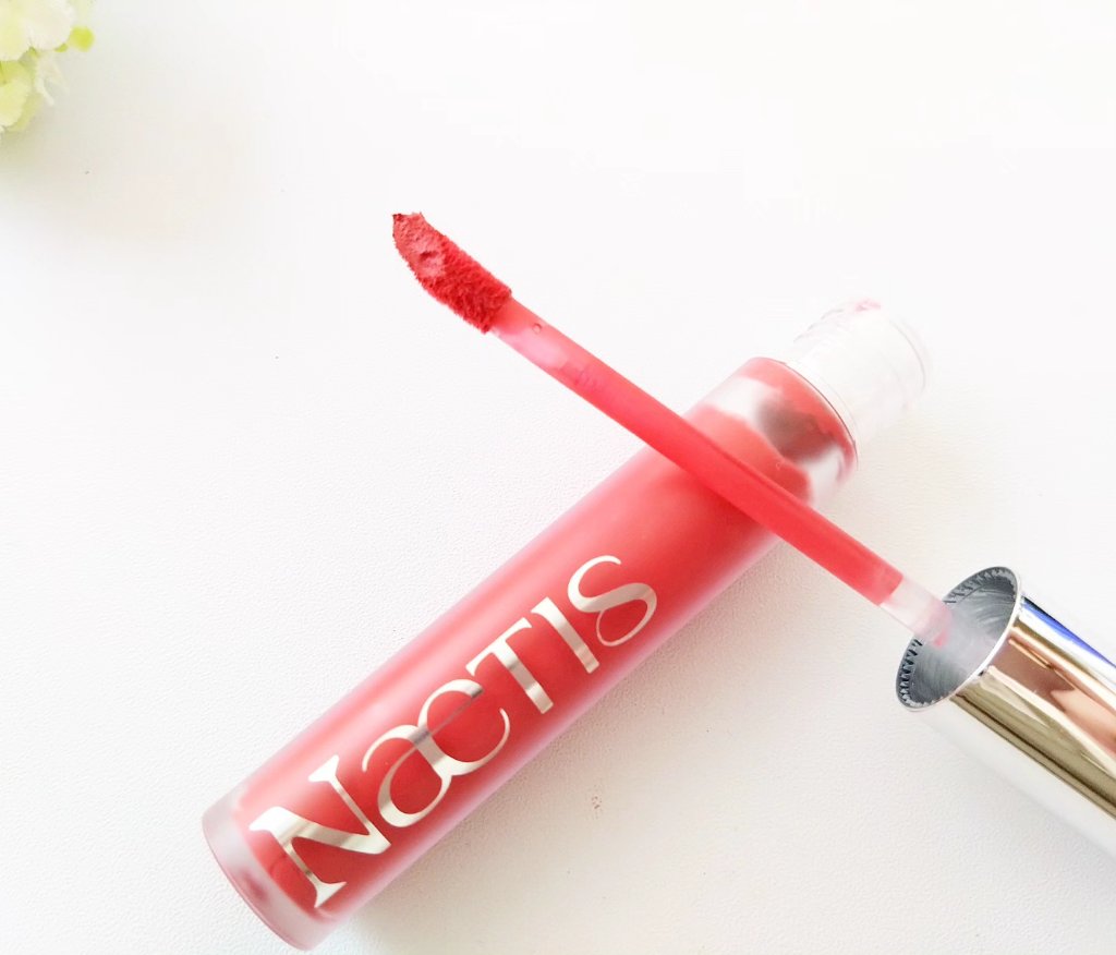 フェアリーコアステイブラーベルベットティント 501 Seoul elf/NaeTIS/リップティントを使ったクチコミ（2枚目）