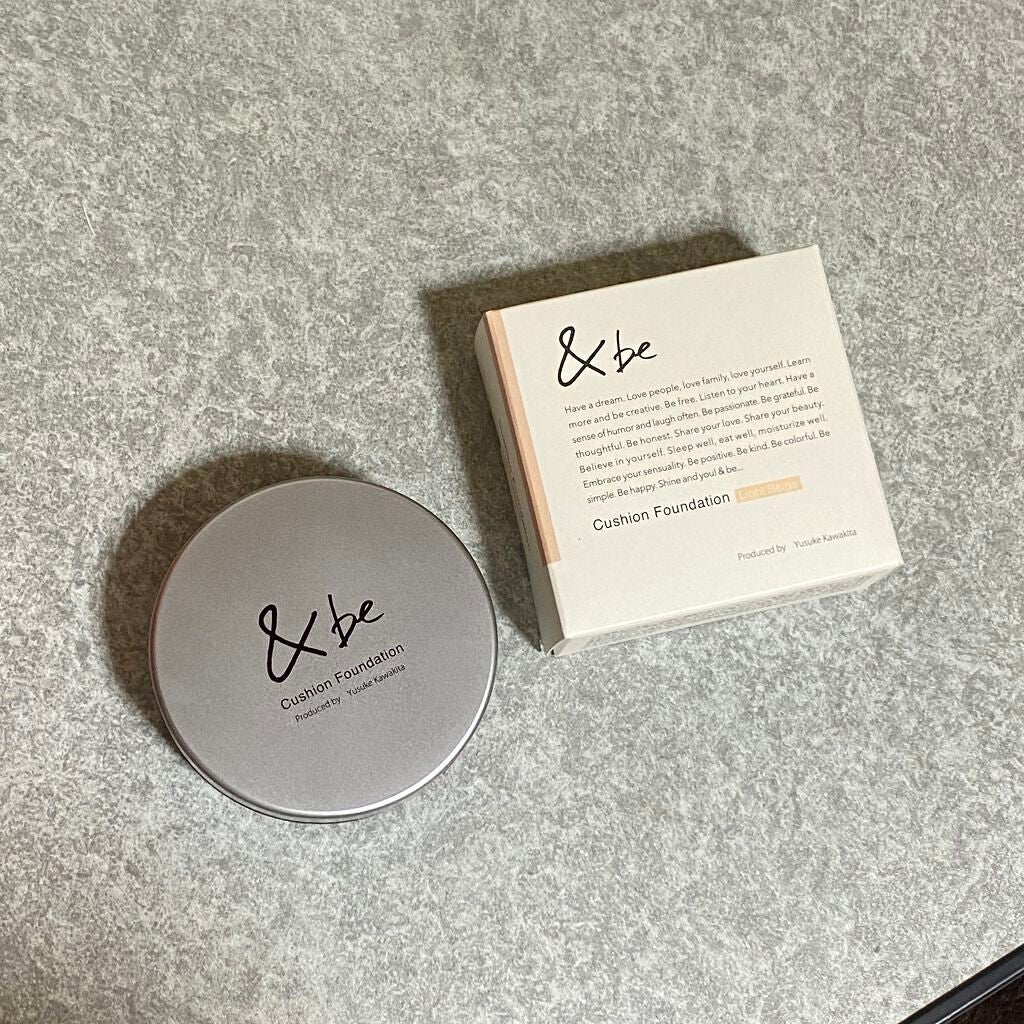 &be クッションファンデーション/&be/クッションファンデーションを使ったクチコミ(1枚目)