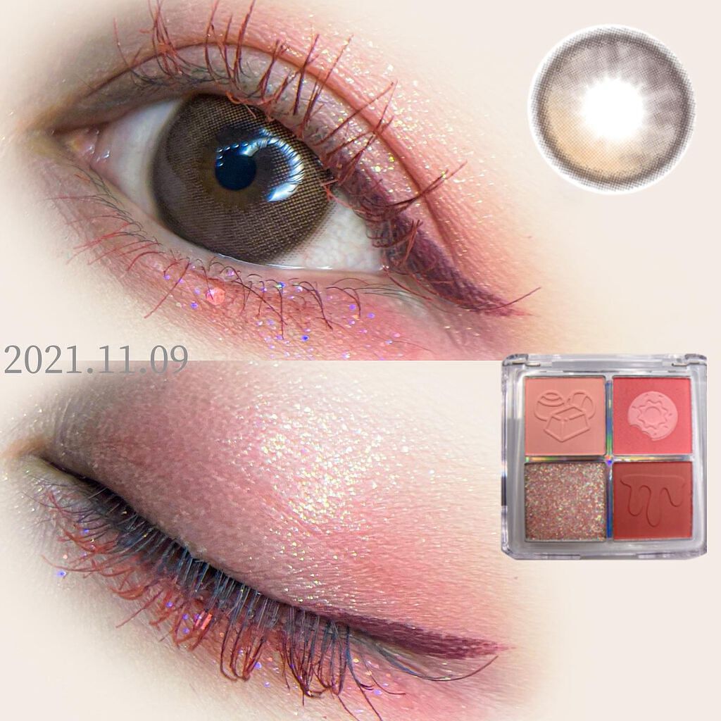 スターダイヤモンドストリーマーリキッドアイシャドウ/HEXZE（ヘックスゼ）/リキッドアイシャドウを使ったクチコミ（1枚目）