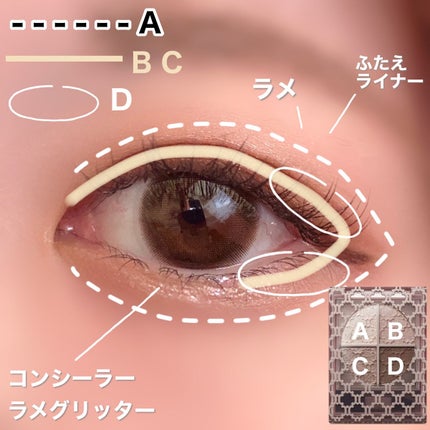 「密着アイライナー」ショート筆リキッド/デジャヴュ/リキッドアイライナーを使ったクチコミ(3枚目)