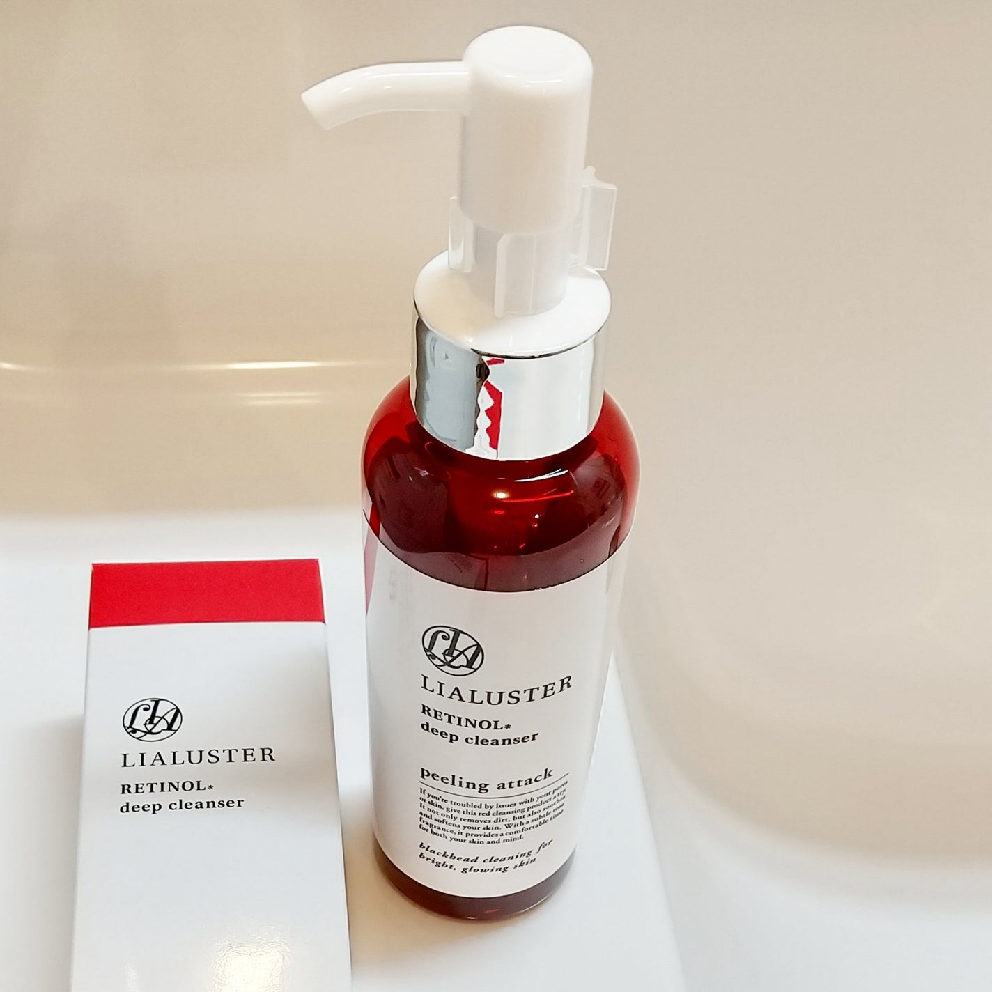 レチノールディープクレンザー/LIALUSTER/その他洗顔料を使ったクチコミ(1枚目)