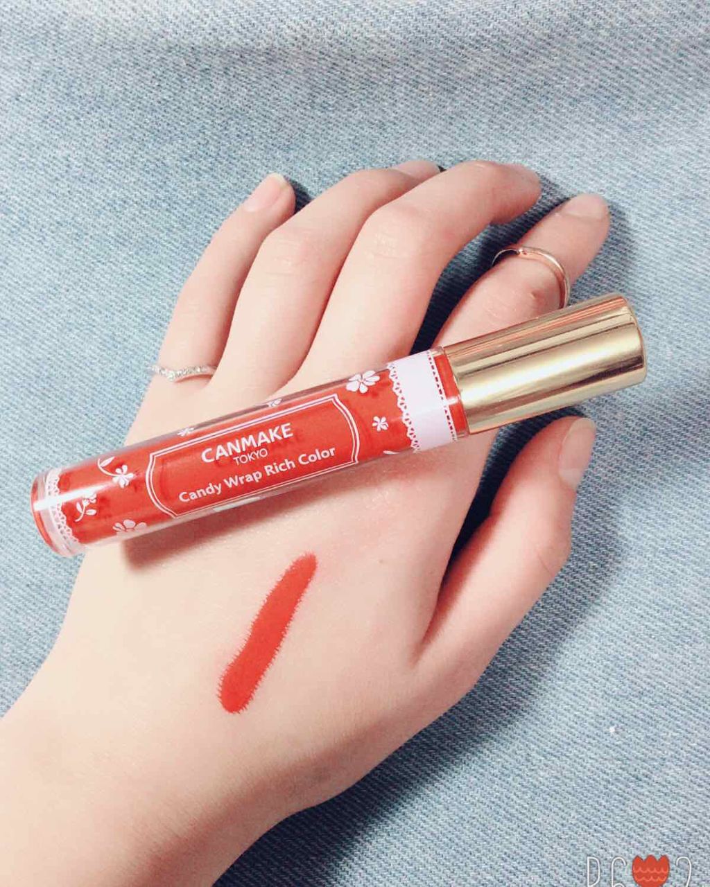 キャンディラップリッチカラー/キャンメイク/リップグロスを使ったクチコミ(2枚目)