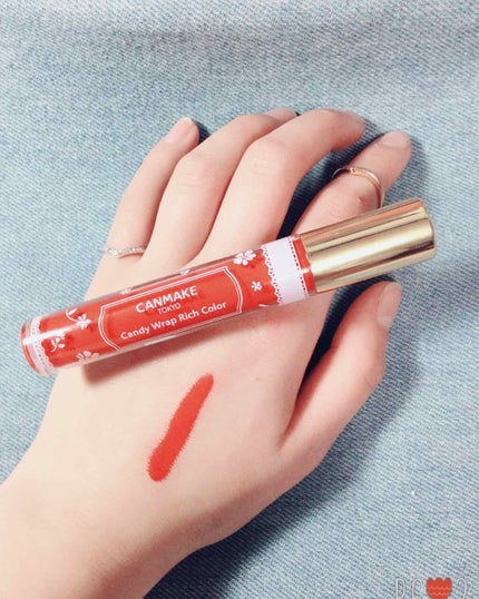 キャンディラップリッチカラー/キャンメイク/リップグロスを使ったクチコミ(2枚目)