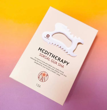 MEDITHERAPY SOKSAL かっさのクチコミ「MEDITHERAPY
SOKSAL かっさ

肩凝り、首凝りなどによく使っているかっさです✨.....」（1枚目）