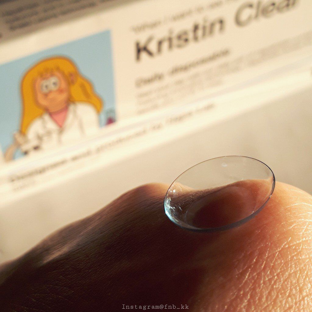 kristin clear 1day/Hapa kristin/ワンデー（１DAY）カラコンを使ったクチコミ（2枚目）