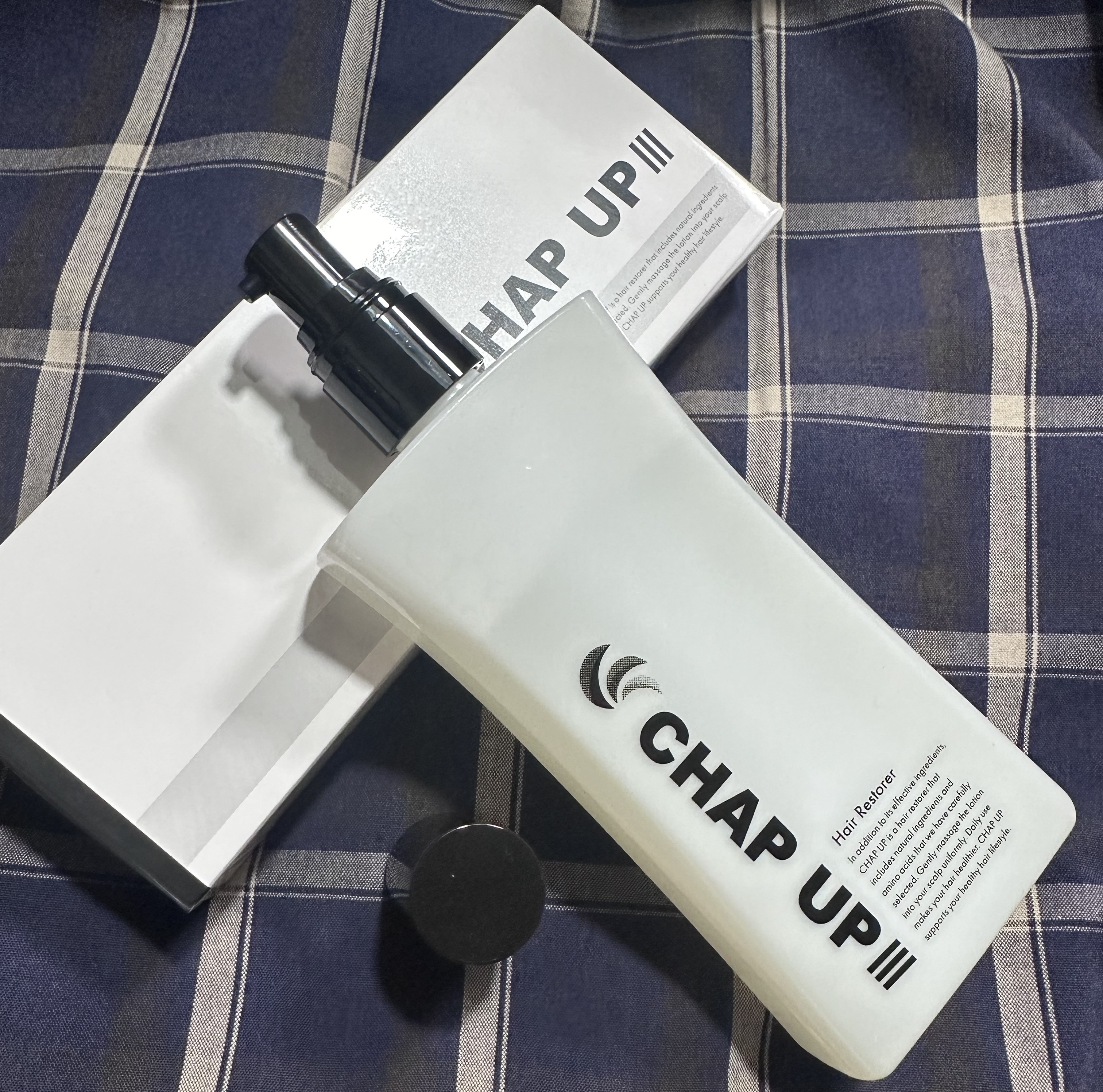 チャップアップ育毛ローション/CHAP UP(チャップアップ)/頭皮ローションを使ったクチコミ（1枚目）