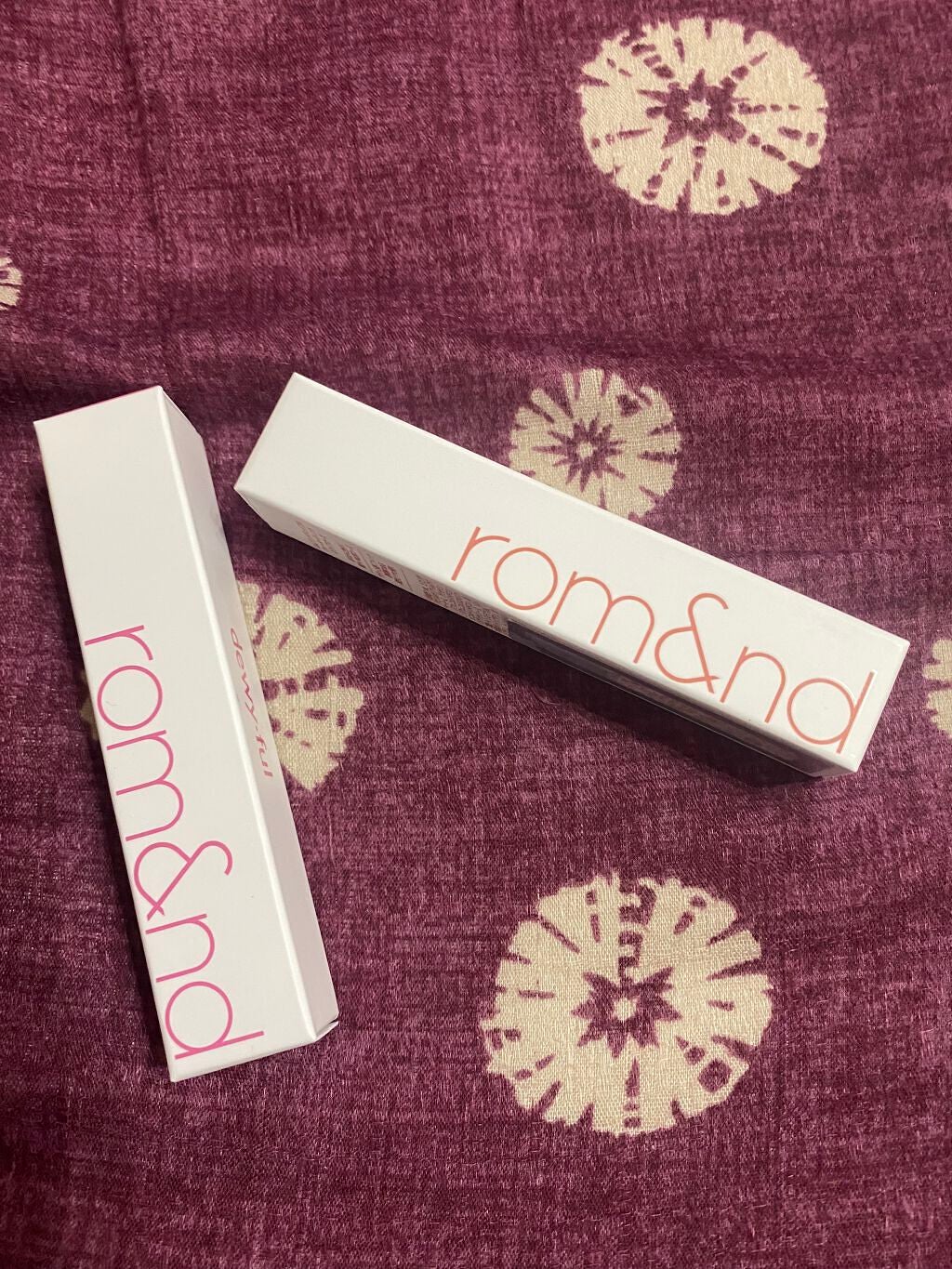 デュイフルウォーターティント/rom&nd/リップティントを使ったクチコミ(1枚目)