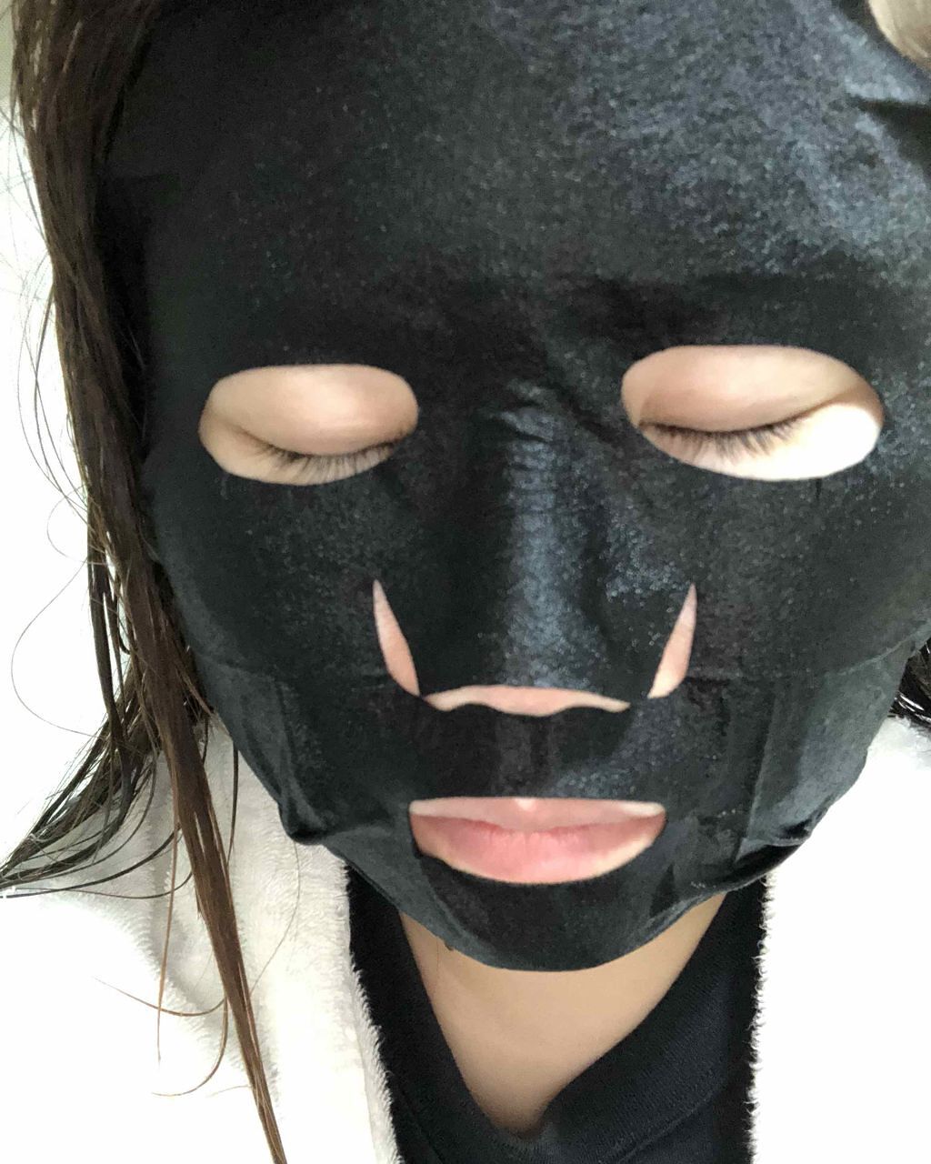 我的美麗日記(私のきれい日記) 黒曜石ブラックマスク/我的美麗日記/シートマスク・パックを使ったクチコミ(2枚目)