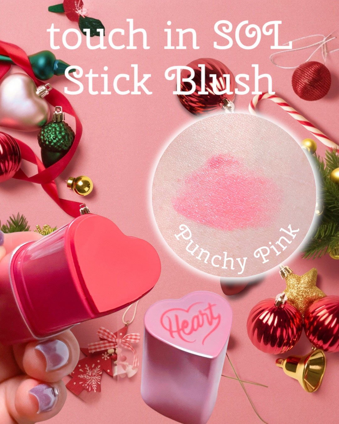 タッチインソール チークブラッシャー/touch in SOL /ジェル・クリームチークを使ったクチコミ(3枚目)