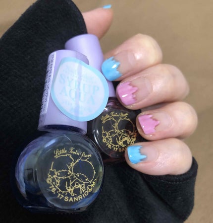 サンリオネイル/DAISO/マニキュアを使ったクチコミ(2枚目)