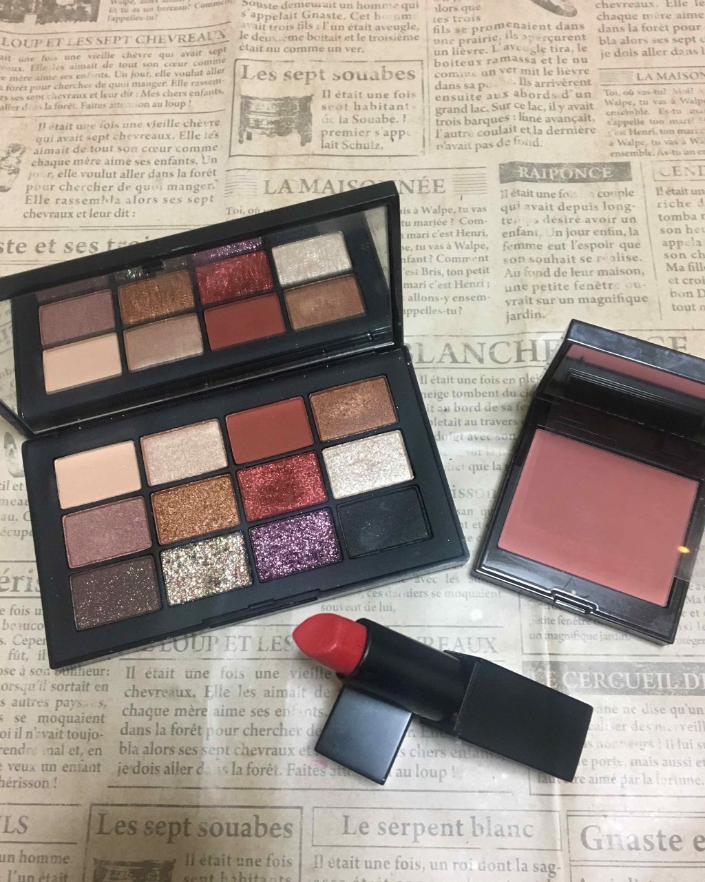 インフェルノ アイシャドーパレット/NARS/アイシャドウパレットを使ったクチコミ（1枚目）
