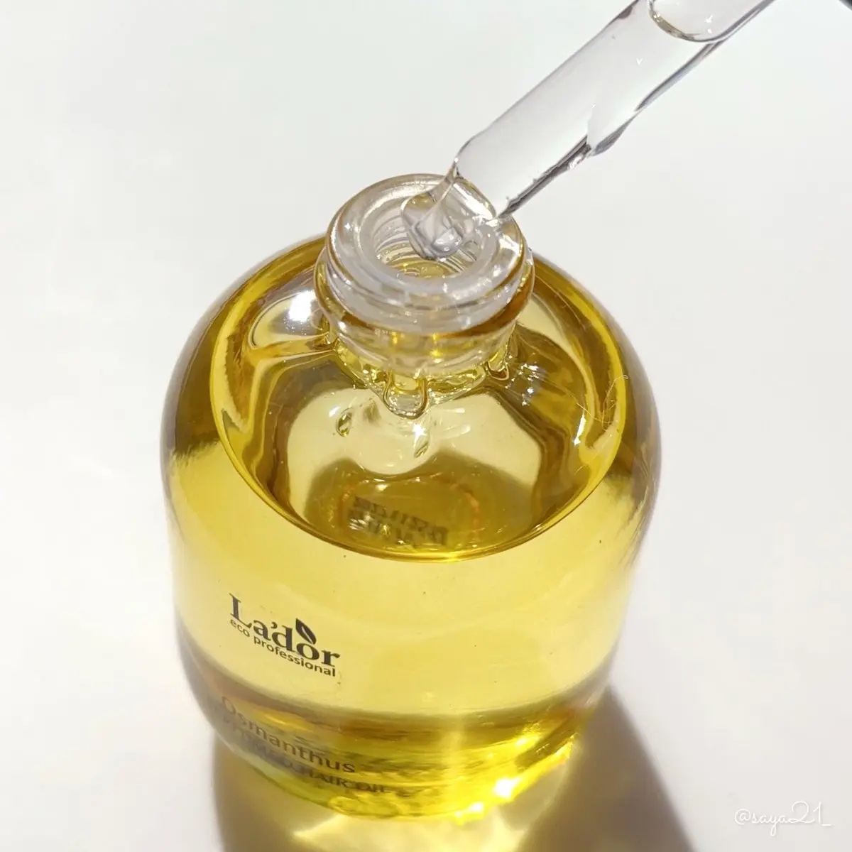 パフュームヘアオイル オスマンサス/La'dor/ヘアオイルを使ったクチコミ（2枚目）