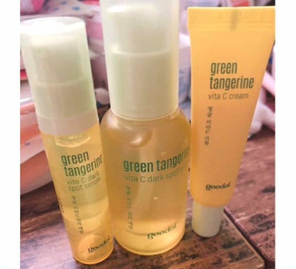 グリーンタンジェリン ビタC ダークスポットケアセラム/goodal/美容液を使ったクチコミ(1枚目)