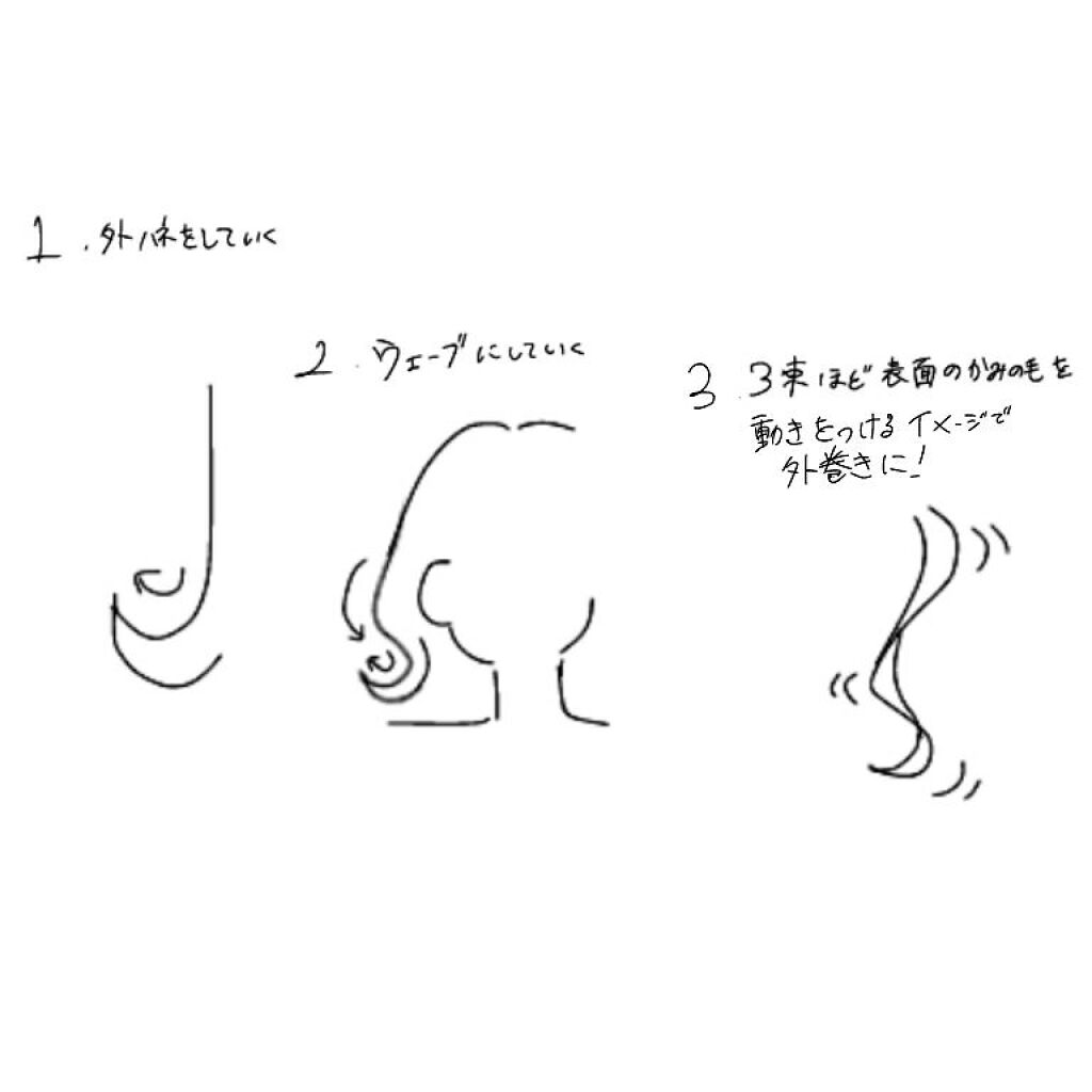 セラミックカール ヘアアイロン/SALONIA/カールアイロンを使ったクチコミ（2枚目）