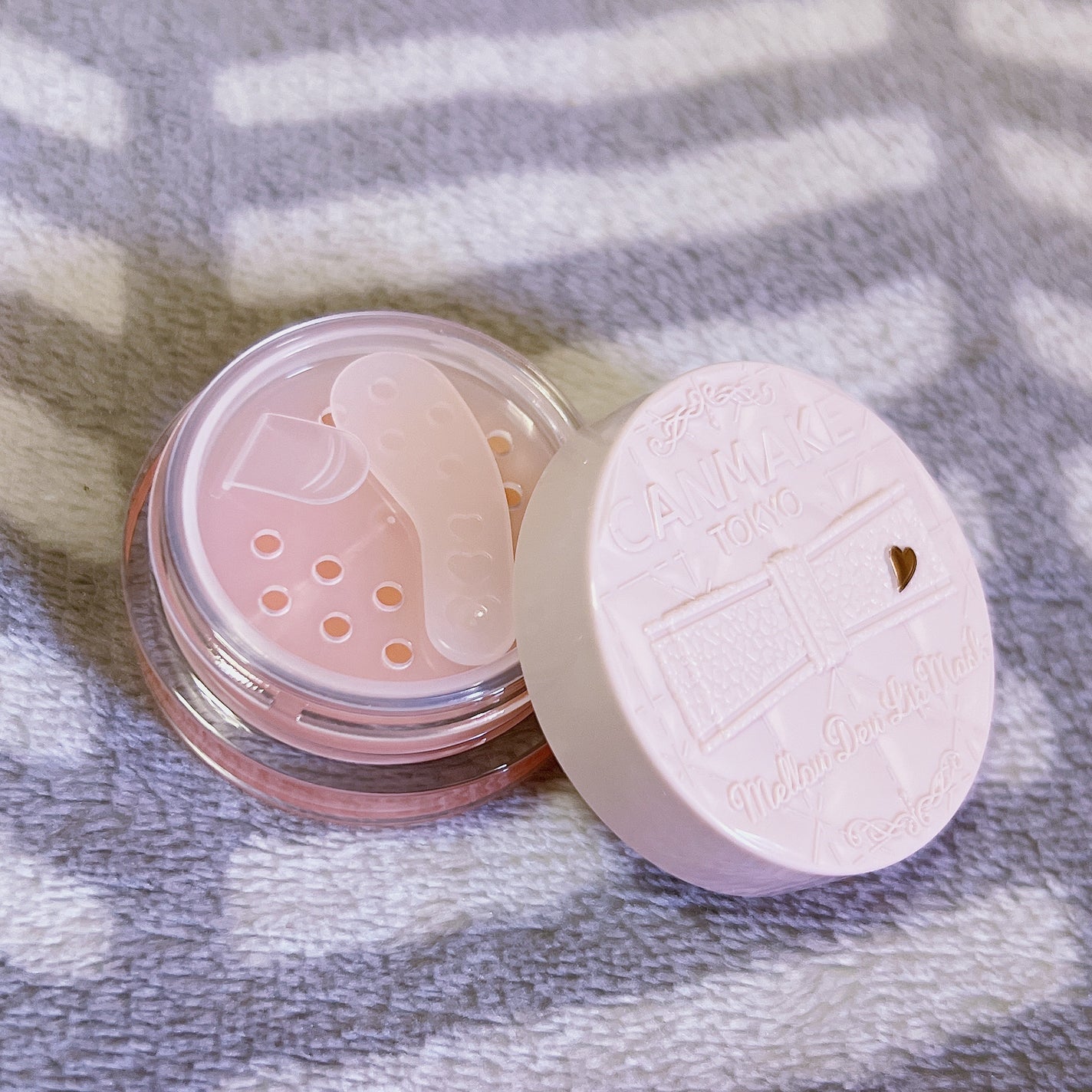 メロウデューリップマスク/キャンメイク/リップマスクを使ったクチコミ(3枚目)