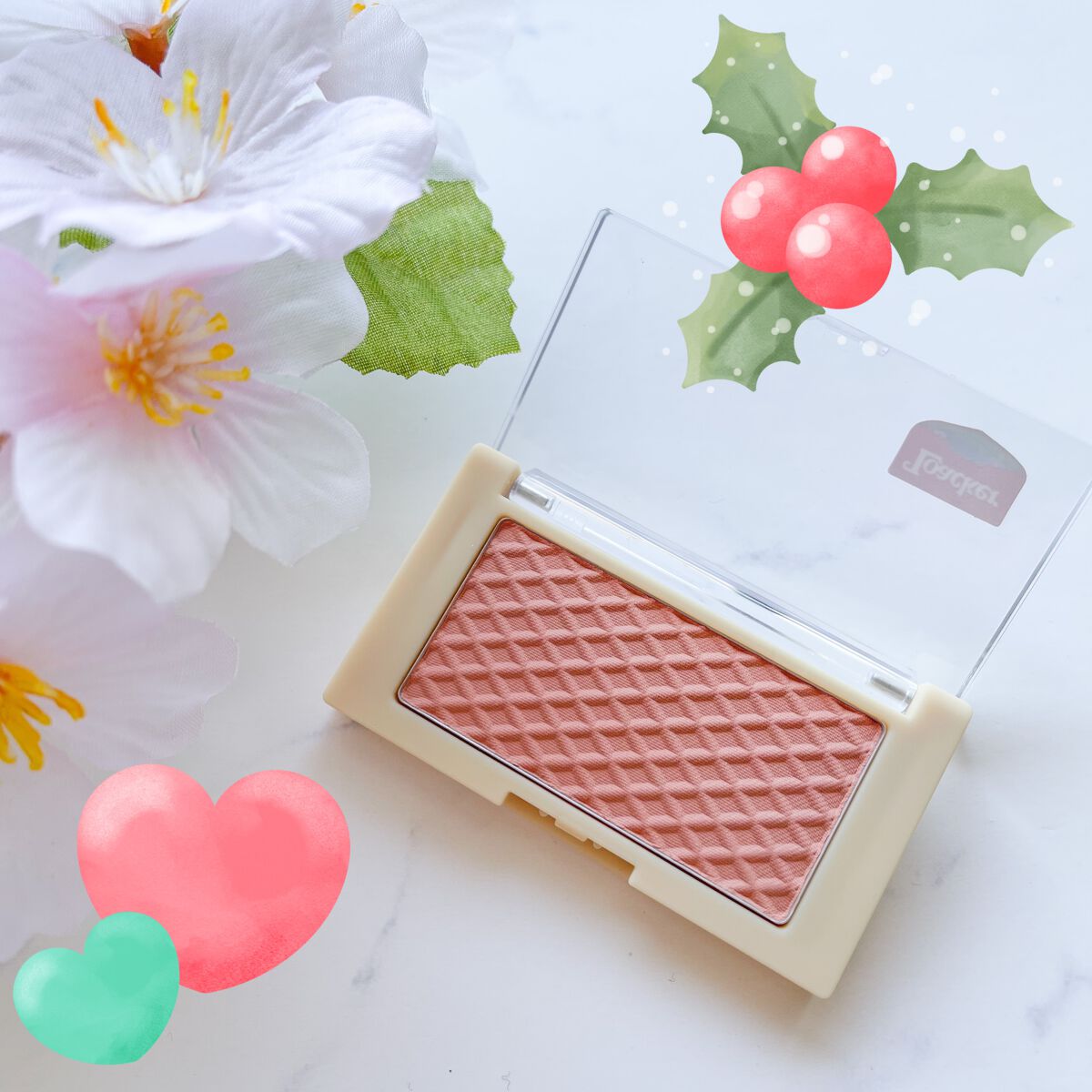 ローカー スウィートレイヤーチーク/ETUDE/パウダーチークを使ったクチコミ(2枚目)