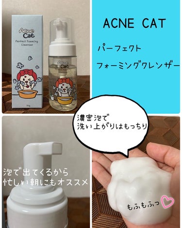 perfect foaming cleanser/Acne Cat/泡洗顔を使ったクチコミ（2枚目）