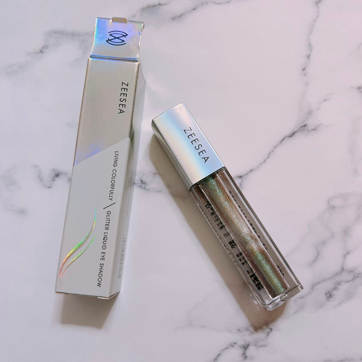 ダイヤモンドシリーズ 星空リキッドアイシャドウ/ZEESEA/リキッドアイシャドウを使ったクチコミ(1枚目)