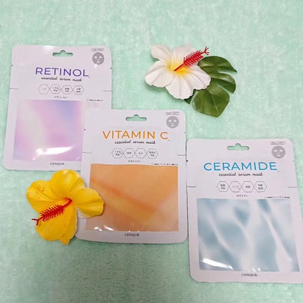 エッセンシャルセラムマスク ナイアシンアミド /CENQUR/シートマスク・パックを使ったクチコミ(4枚目)