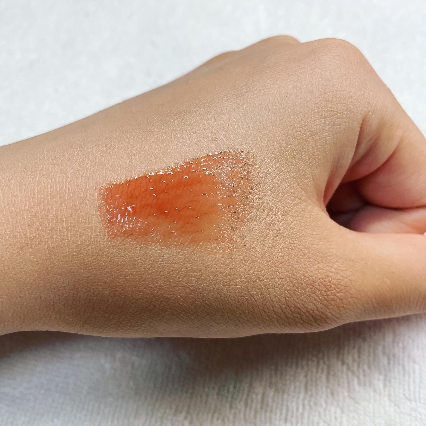 ジューシーパンピンググロス/INTO U/リップグロスを使ったクチコミ(4枚目)