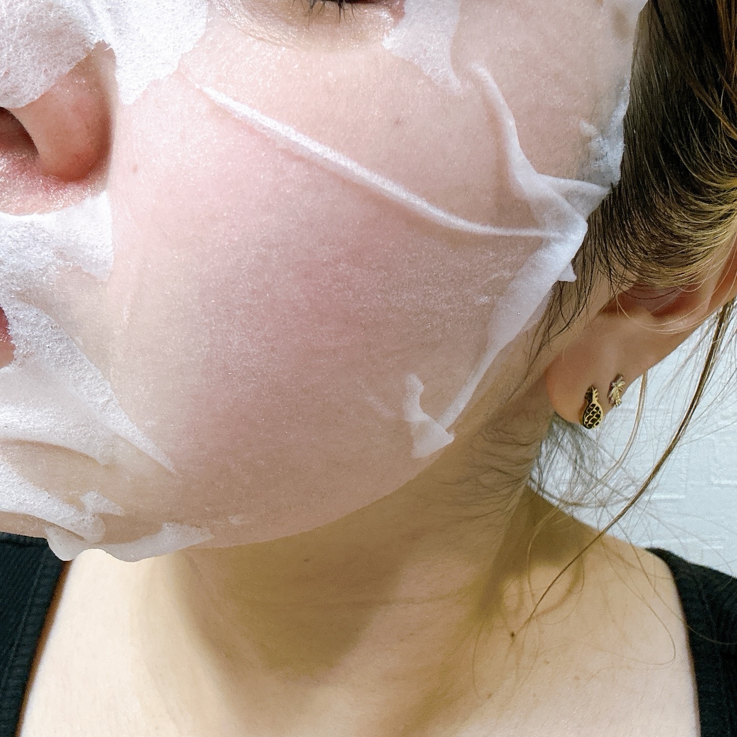 アクアヒノキ水光パック/CERAMINE/シートマスク・パックを使ったクチコミ（3枚目）