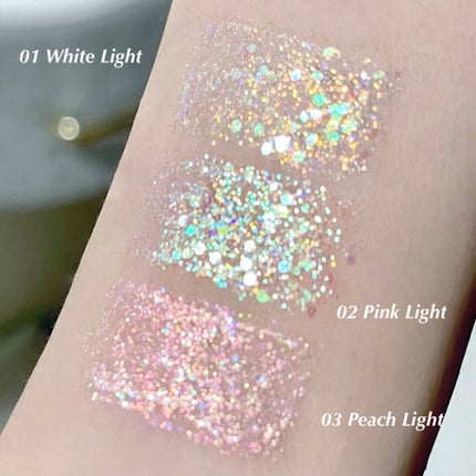 ライトキャッチャーリキッドグリッター/Flynn/グリッターを使ったクチコミ(2枚目)