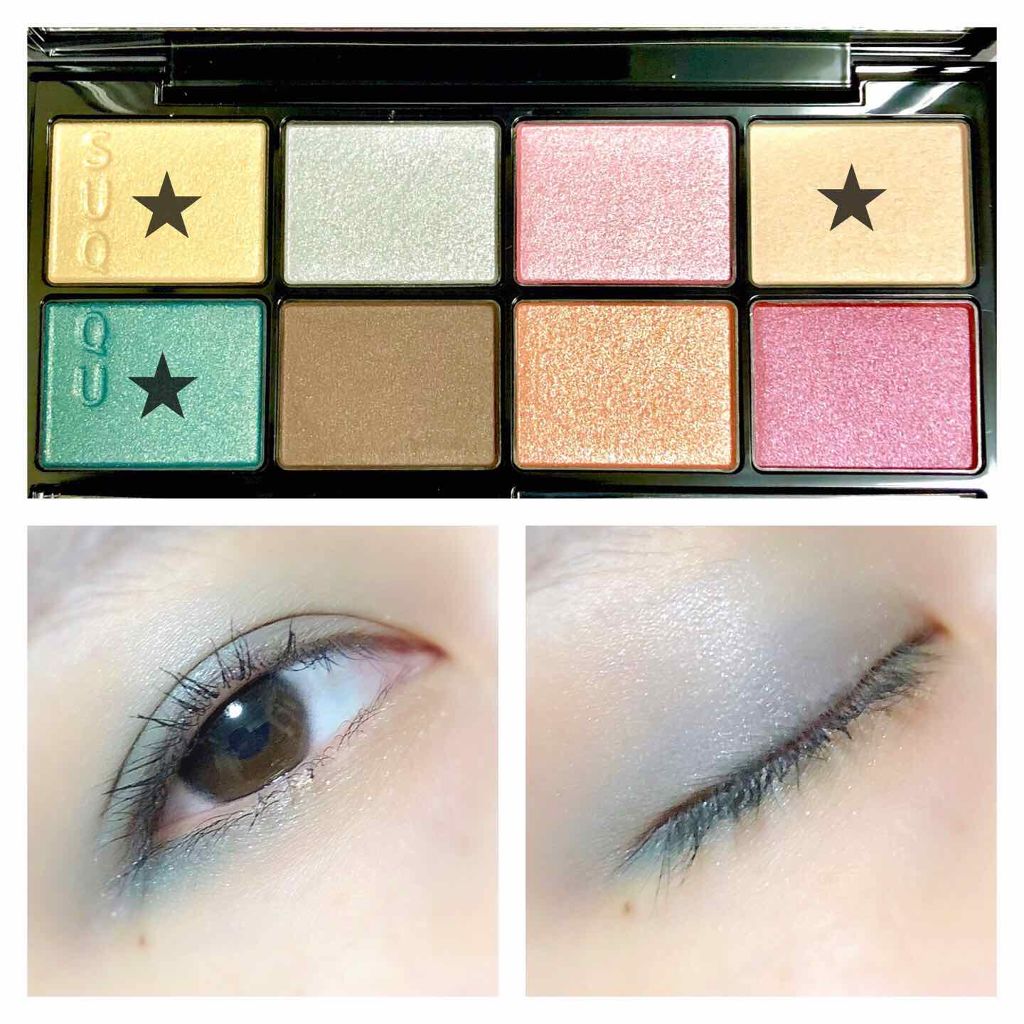 2018 クリスマス アイシャドウ コンパクト/SUQQU/アイシャドウパレットを使ったクチコミ(2枚目)