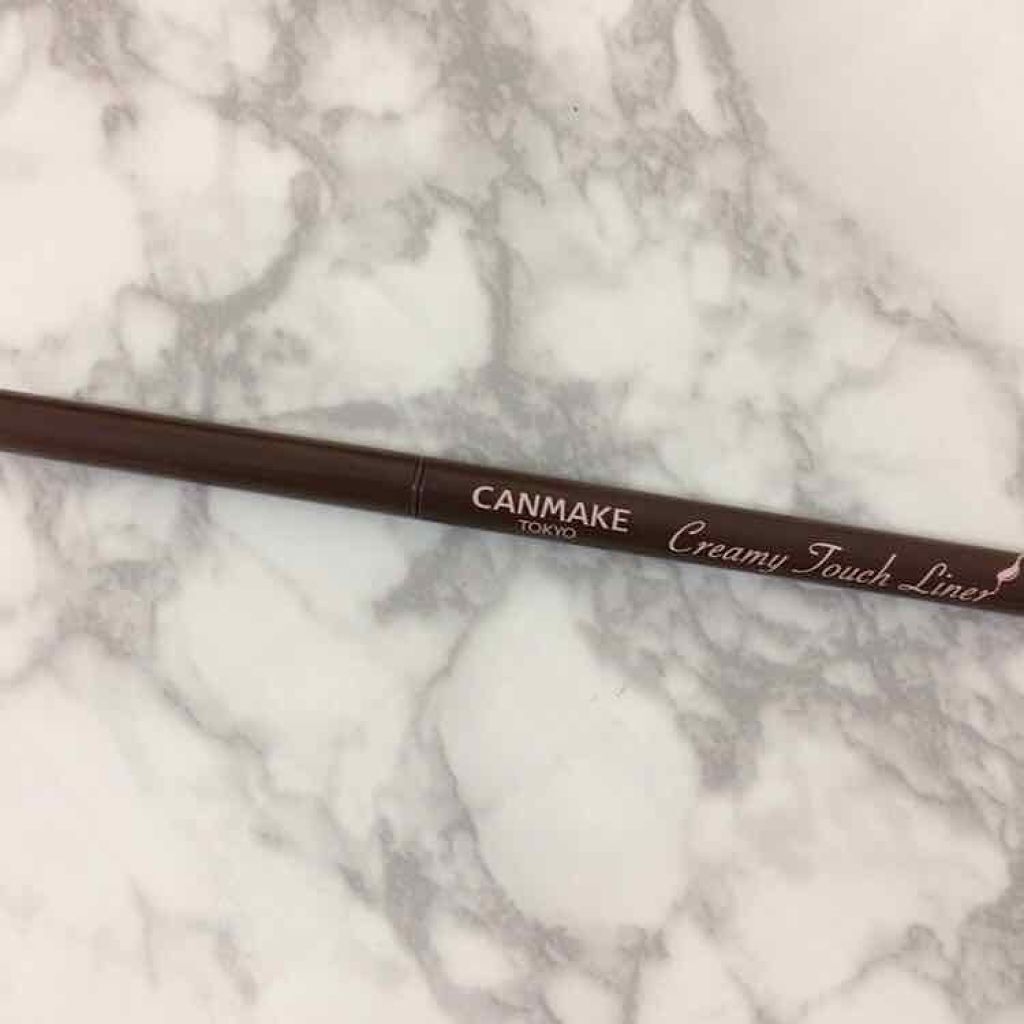 クリーミータッチライナー/キャンメイク/ジェルアイライナーを使ったクチコミ(1枚目)