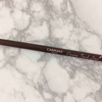 クリーミータッチライナー/キャンメイク/ジェルアイライナーを使ったクチコミ(1枚目)