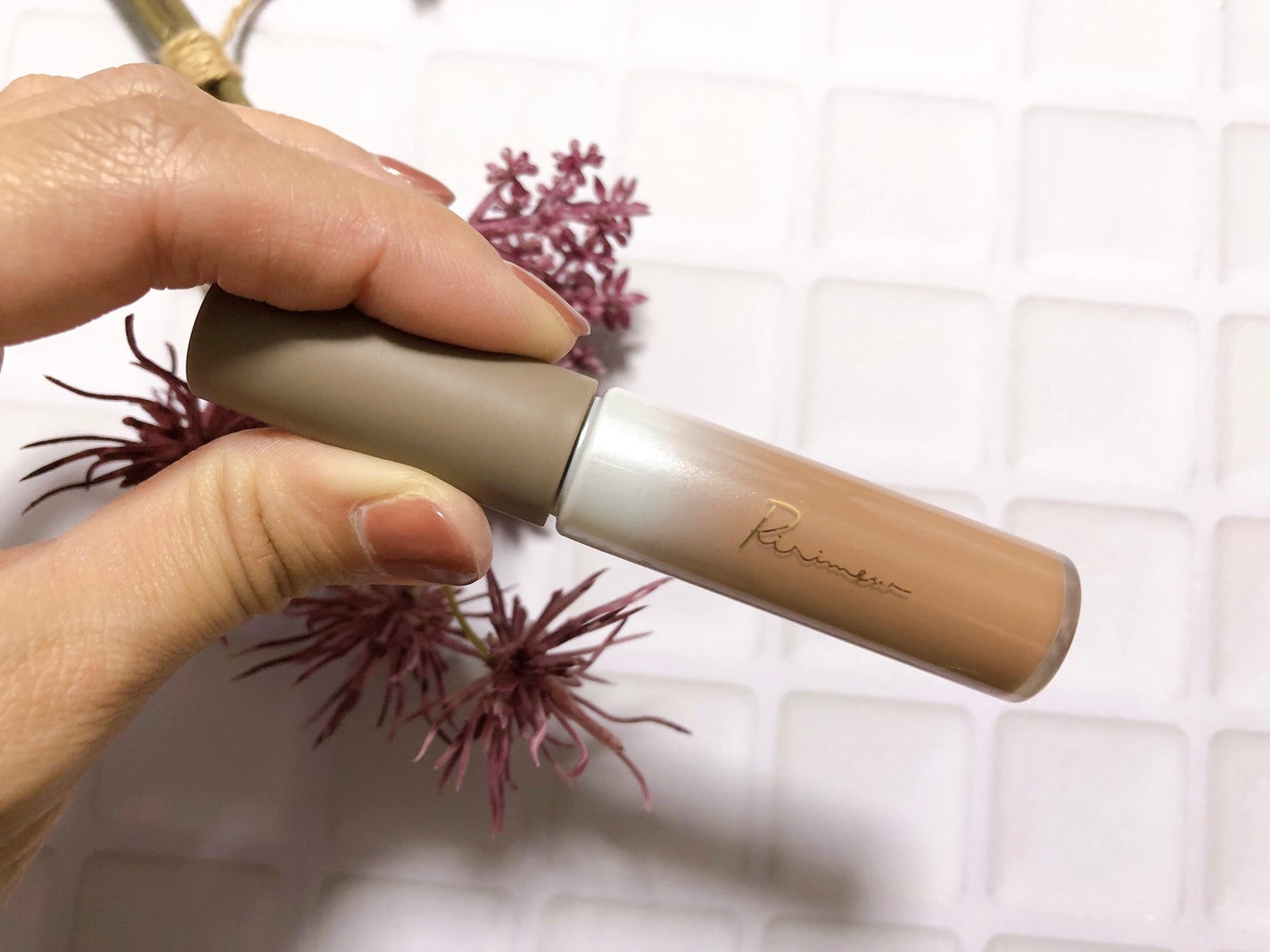 カラーインブロウマスカラ/Ririmew/眉マスカラを使ったクチコミ(4枚目)