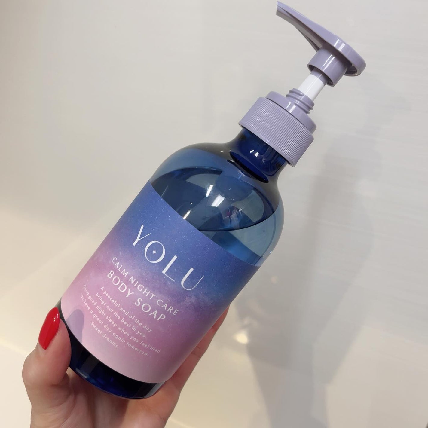 カームナイトケアボディソープ/YOLU/ボディソープを使ったクチコミ(1枚目)