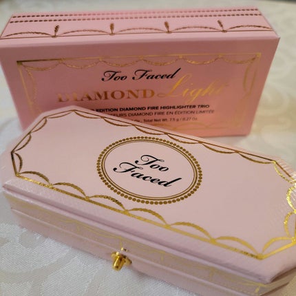 ~ダイヤモンドライト シリーズ~ マルチユース ハイライター トリオ/Too Faced/パウダーハイライトを使ったクチコミ(2枚目)