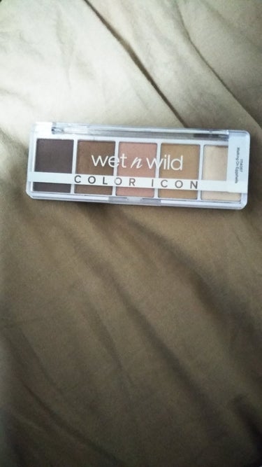 color icon 5-pan eyeshadow palette Walking On Eggshells/wet 'n' wild/アイシャドウパレットを使ったクチコミ（1枚目）