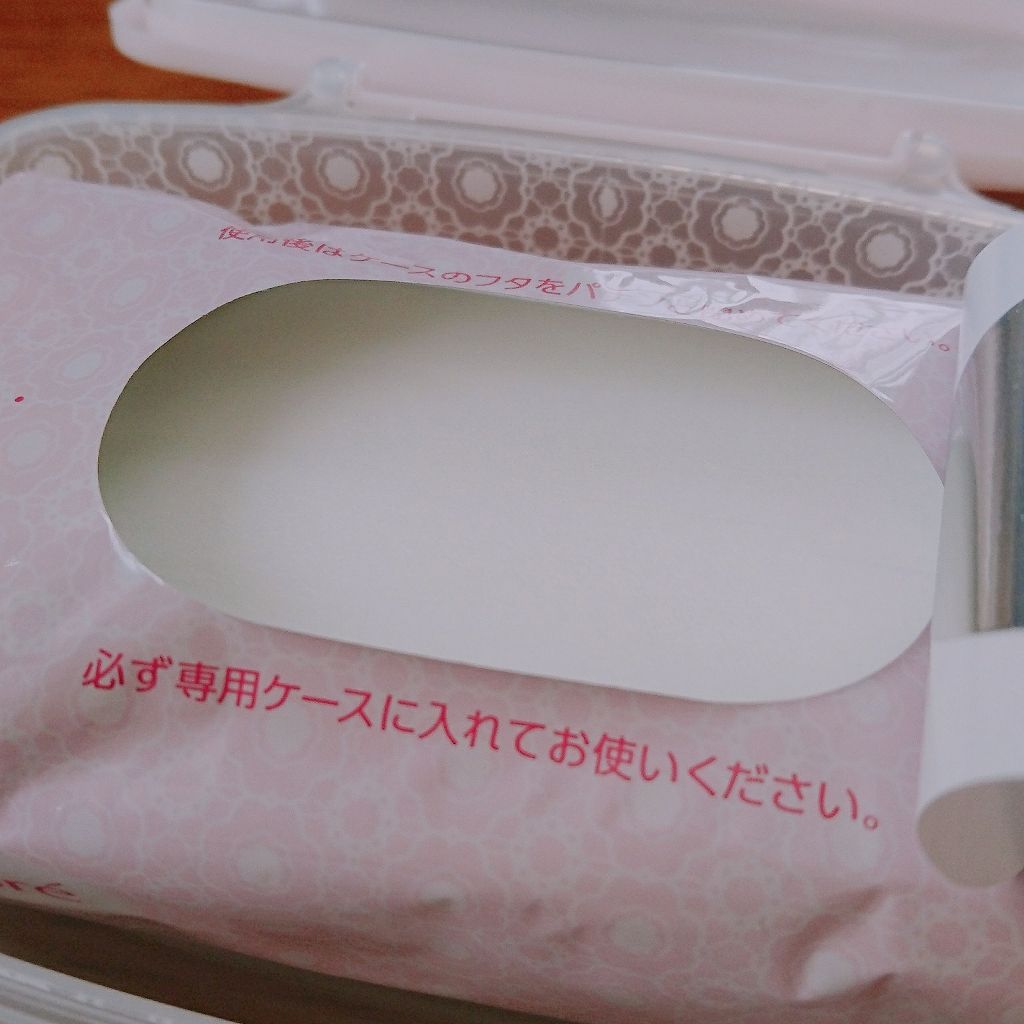 ふくだけコットン うるおいリッチ うるっとモイスト/ビオレ/クレンジングシートを使ったクチコミ(2枚目)