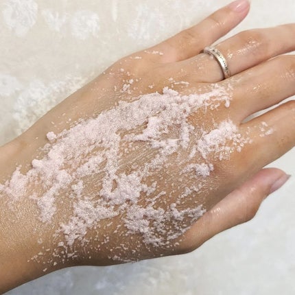 Q+Me スウィート ボム タラソ スクラブ/AGARISM/バスト・ヒップケアを使ったクチコミ(3枚目)