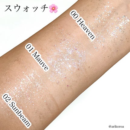 グリッターアイシャドウ/Dear.A/グリッターを使ったクチコミ(3枚目)