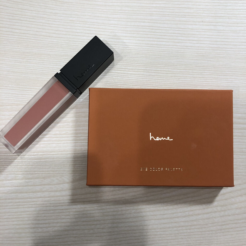 アイカラーパレット/heme/アイシャドウパレットを使ったクチコミ（2枚目）