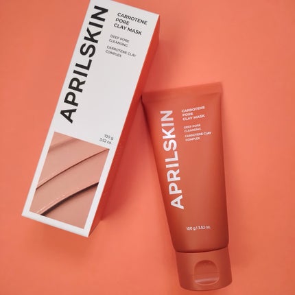 カロテン毛穴レスクレイパック/APRILSKIN/洗い流すパック・マスクを使ったクチコミ(6枚目)