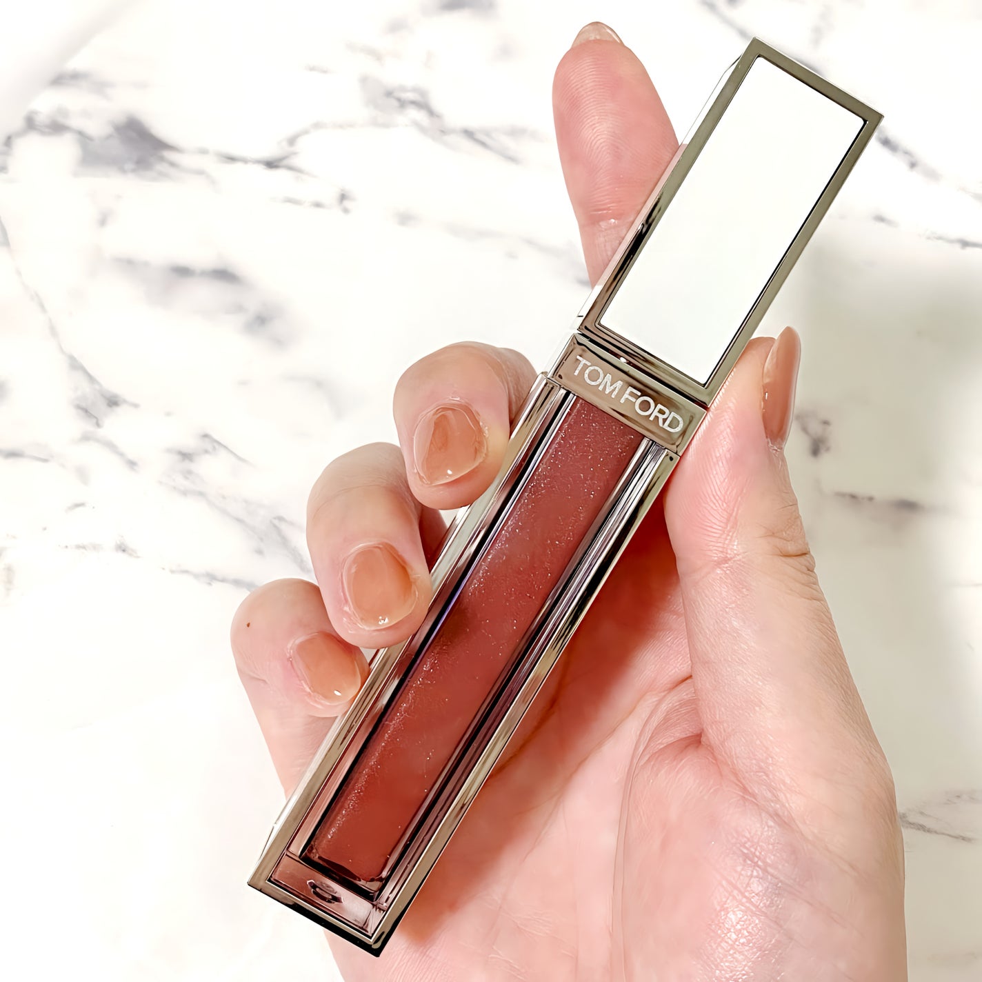 ソレイユ ネージュ グロス リュクス/TOM FORD BEAUTY/リップグロスを使ったクチコミ(1枚目)
