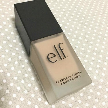 フローレス フィニッシュ ファンデーション/e.l.f. Cosmetics/リキッドファンデーションを使ったクチコミ（1枚目）