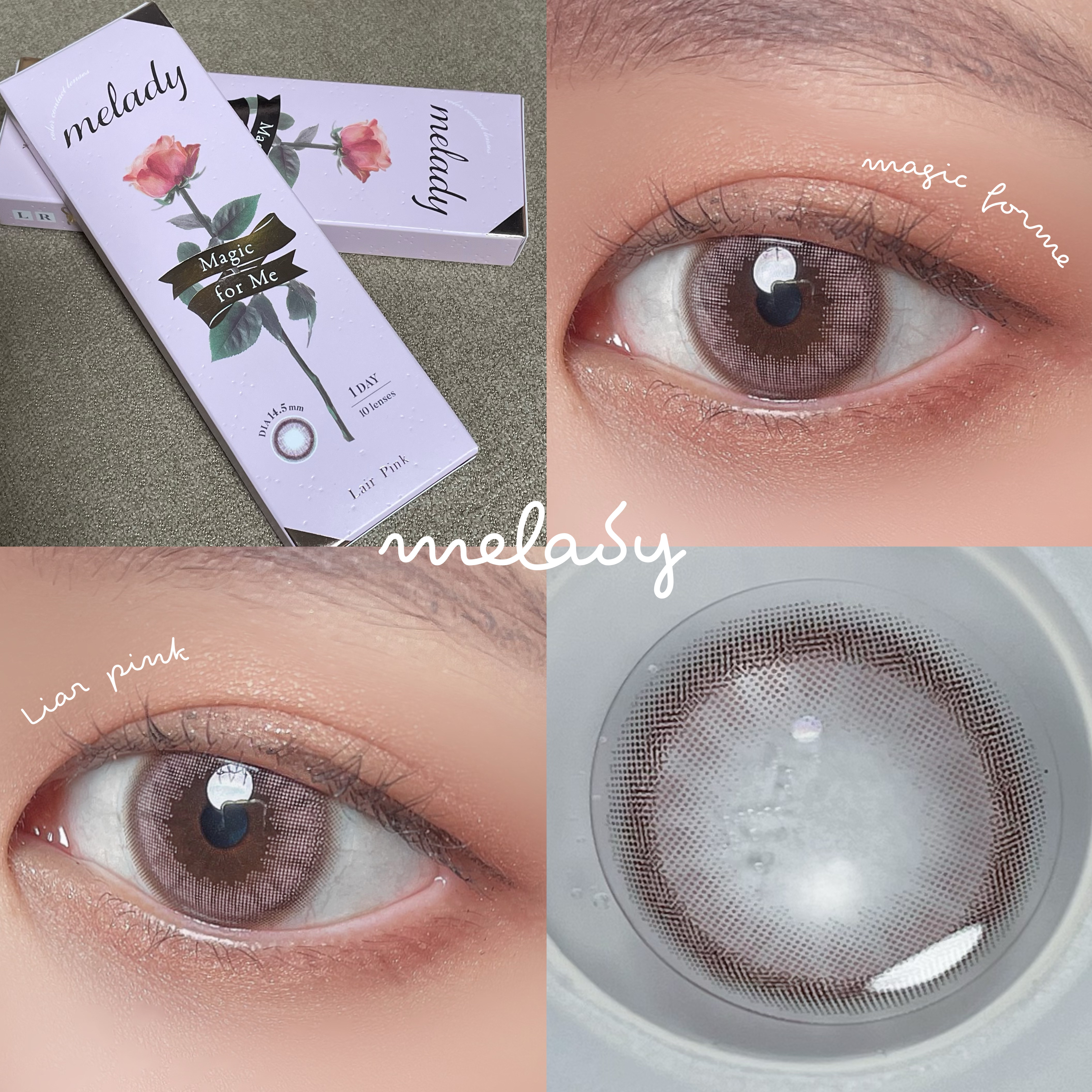 melady 1day/melady/ワンデー（１DAY）カラコンを使ったクチコミ（3枚目）