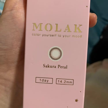 MOLAK 1day サクラペタル/MOLAK/ワンデー（１DAY）カラコンを使ったクチコミ（2枚目）
