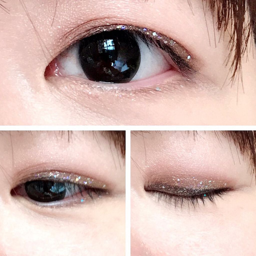 グリッターイルミネーションライナー/CipiCipi/リキッドアイライナーを使ったクチコミ(5枚目)