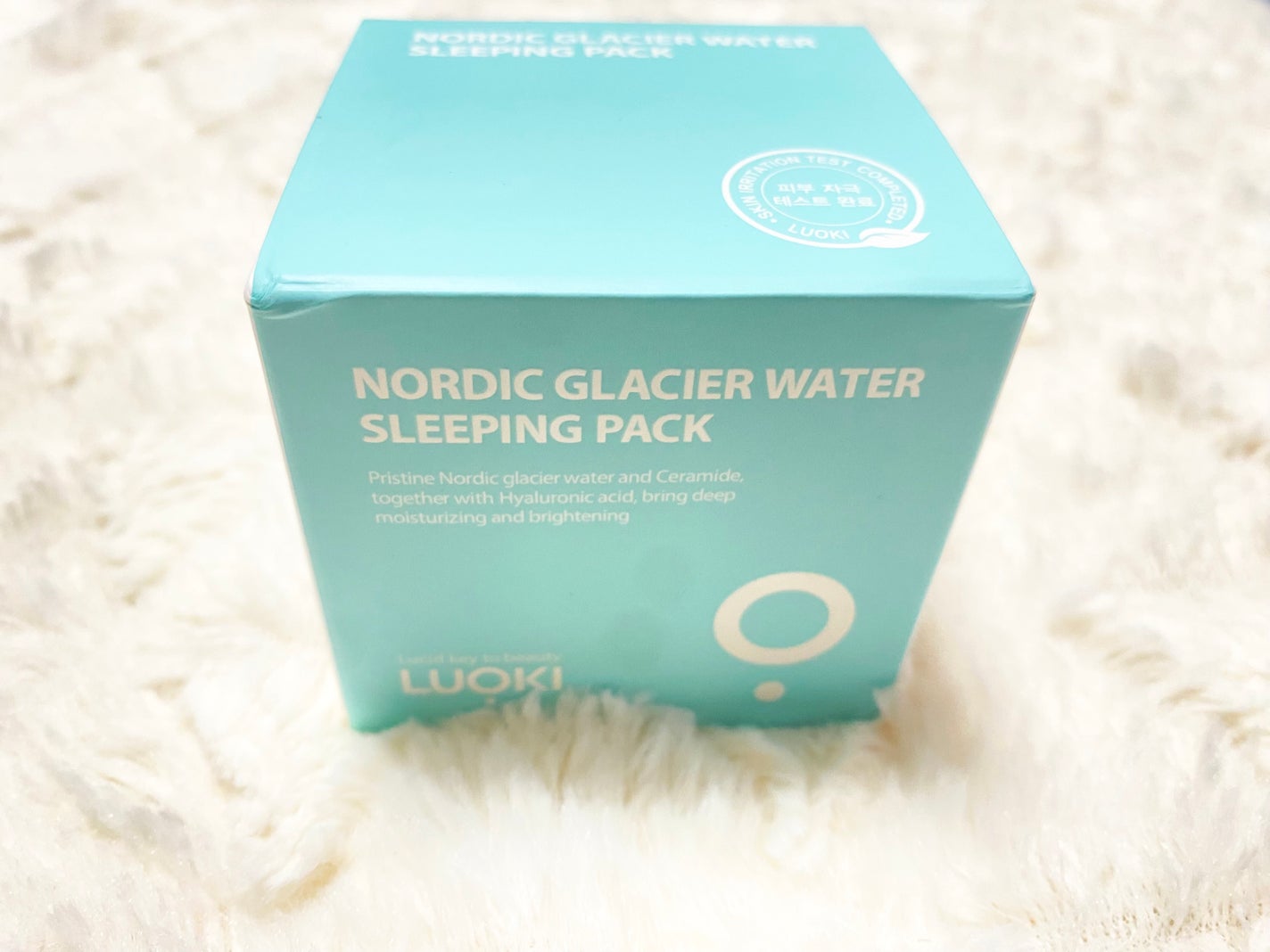 ノルディック氷河水スリーピングパック/LUOKI/フェイスクリームを使ったクチコミ(1枚目)