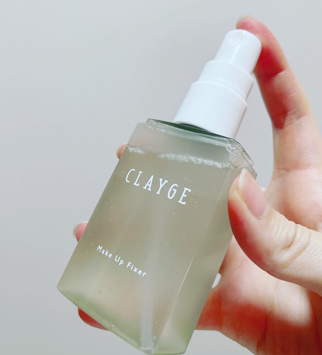 メイクアップフィクサー/CLAYGE/フィックスミストを使ったクチコミ（3枚目）