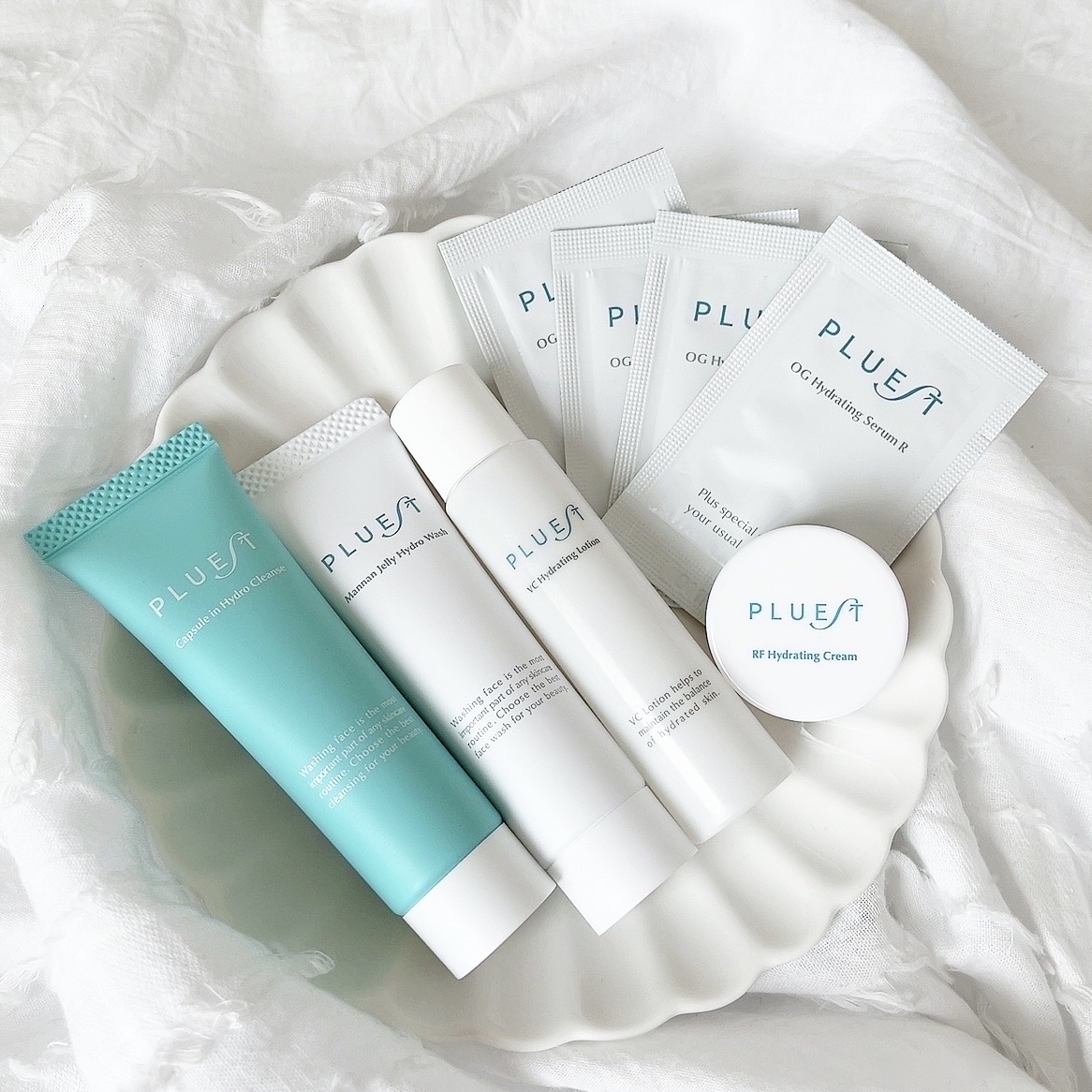 集中トライアル 3点セット/PLUEST/スキンケアキットを使ったクチコミ（2枚目）