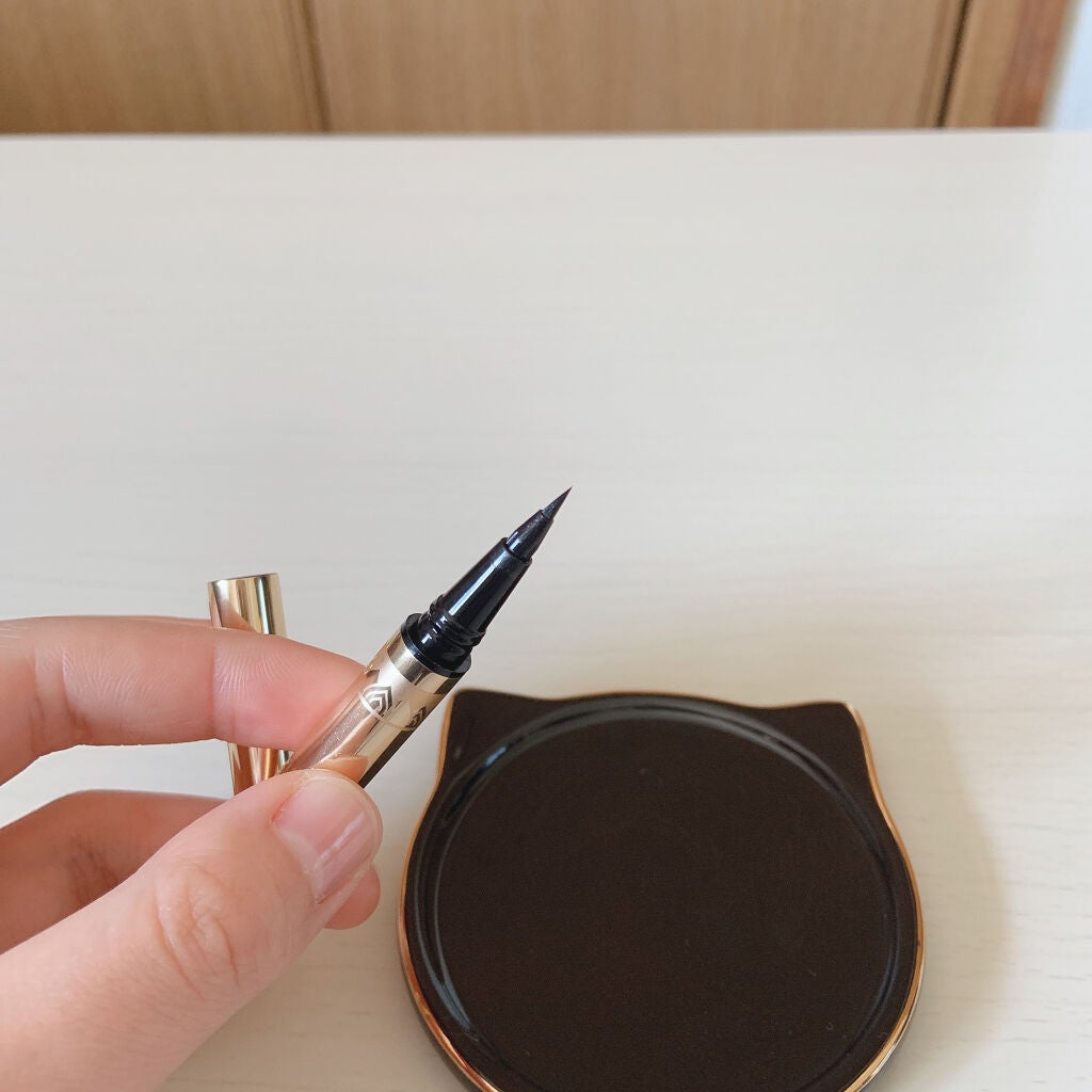 カラーリキッドアイライナー/ZEESEA/リキッドアイライナーを使ったクチコミ(2枚目)