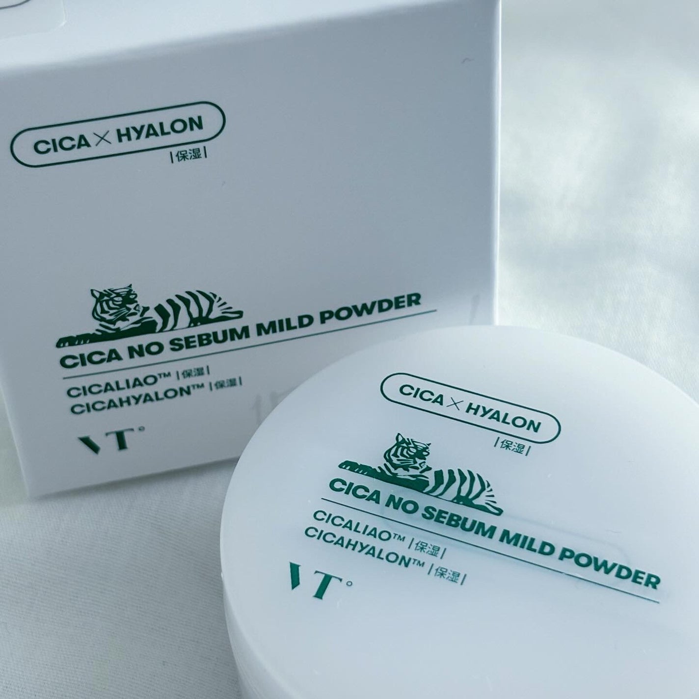 CICA ノーセバム マイルドパウダー/VT/ルースパウダーを使ったクチコミ(2枚目)