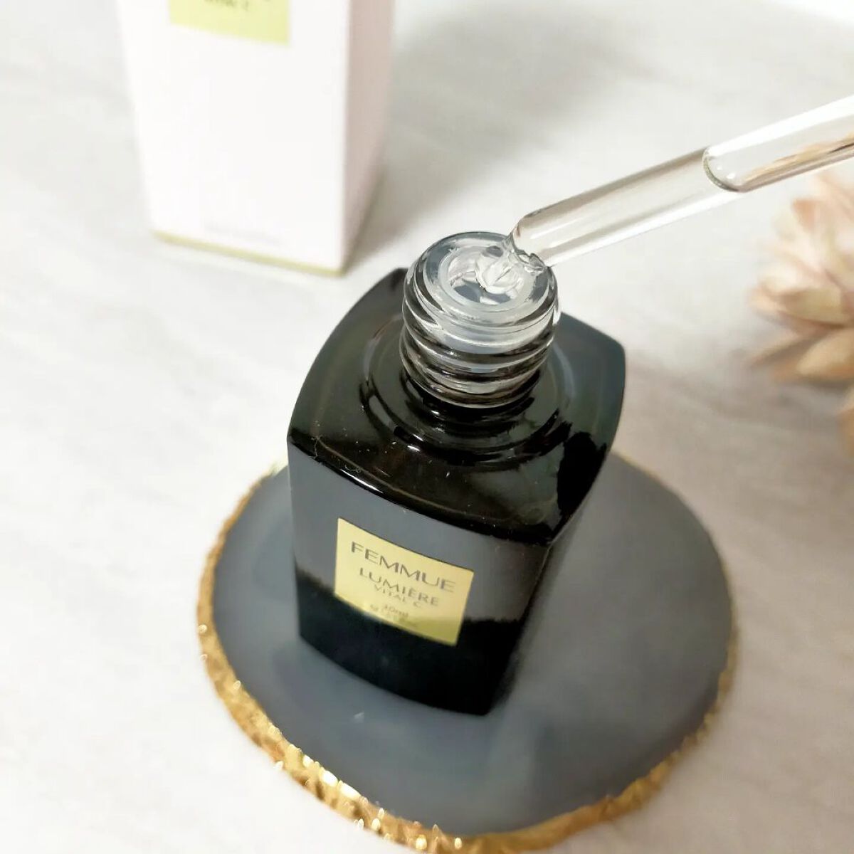ルミエール ヴァイタルC/FEMMUE/ブースター・導入液を使ったクチコミ（3枚目）